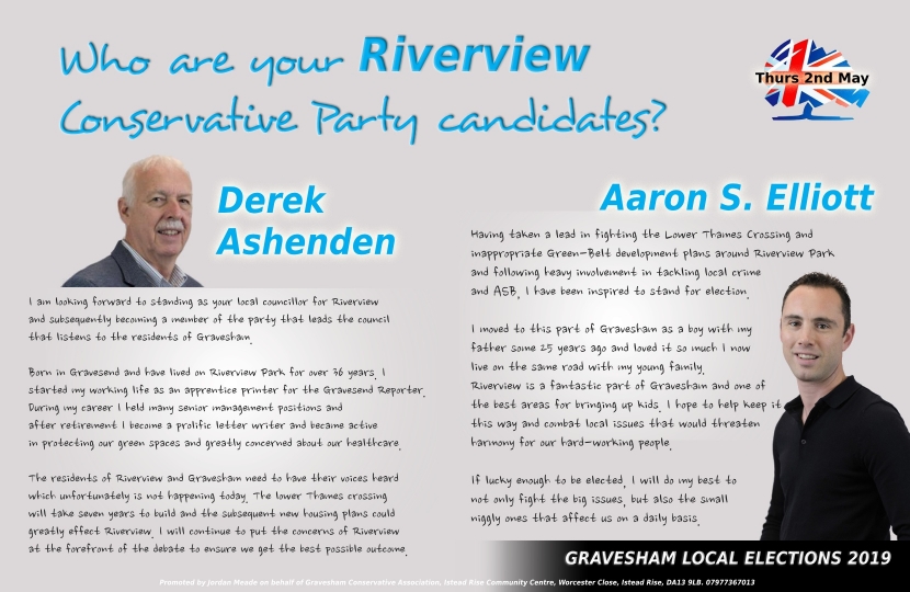 Candidates for Riverview